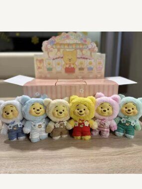 New in Sealed Boxes POP Sunday Winnie the Pooh Candy Bear Blind Box